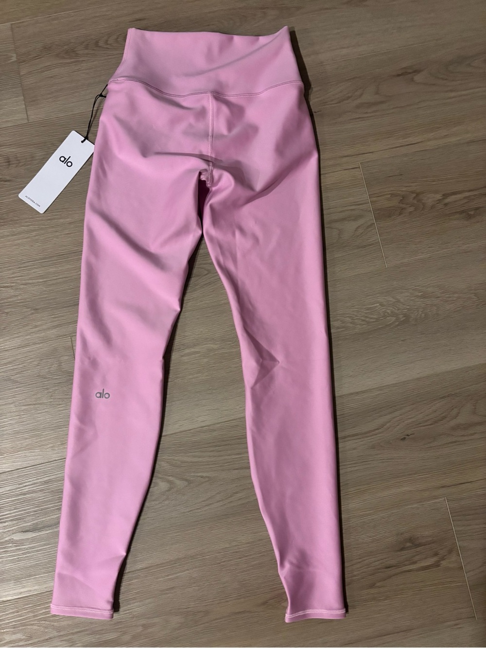 ALO Yoga High-Waist Legging Candy Heart Pink MSRP $134 - Picture 3 of 5